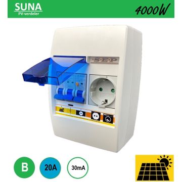 Schotman Elektro - SEP SUNA 4000W PV-verdeler