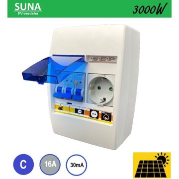 Schotman Elektro - SEP SUNA 3000W PV-verdeler