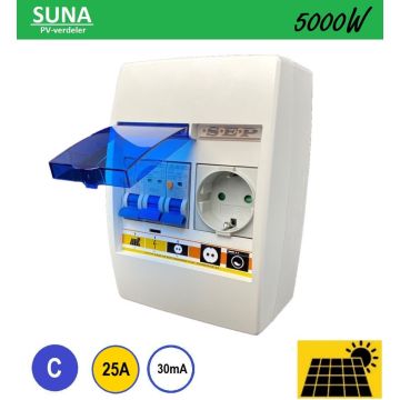 Schotman Elektro - SEP SUNA 5000W PV-verdeler
