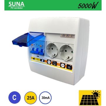 Schotman Elektro - SEP SUNA 5000W PV-verdeler