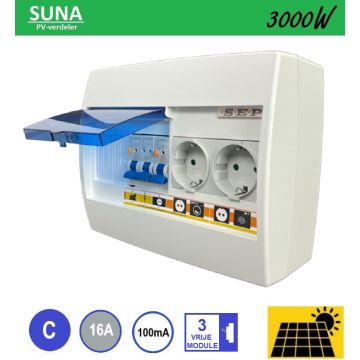 Schotman Elektro B.V. - PV verdeler ST6 met 3 vrij modulen