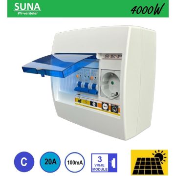 Schotman Elektro B.V. - PV verdeler ST6 met 3 vrij modulen