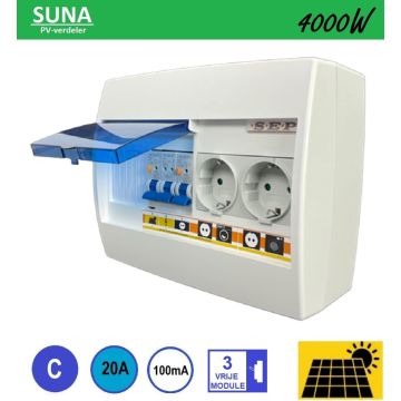 Schotman Elektro B.V. - PV verdeler ST6 met 3 vrij modulen