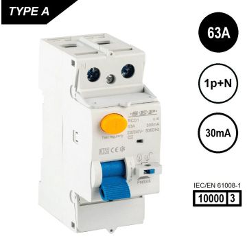 Schotman Elektro B.V. - SEP RCD1-2A-06303 aardlekschakelaar 2p