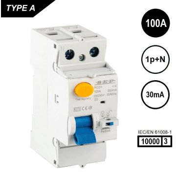 Schotman Elektro B.V. - SEP RCD1-2A-10003 aardlekschakelaar 2p
