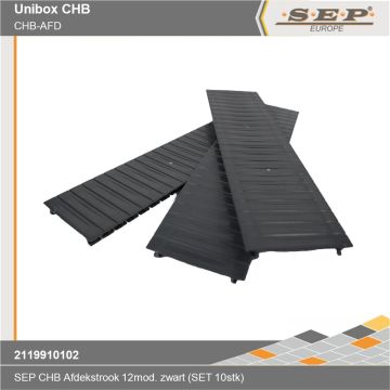SEP UniBox CHB-AFD - afdekstrook voor lege module plaatsen - details