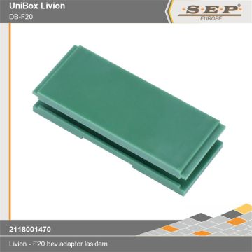 SEP DB-F20 Livion lasklem-montagehouder 2,5 mm² – extra klemhouder voor groepenkast - technische details