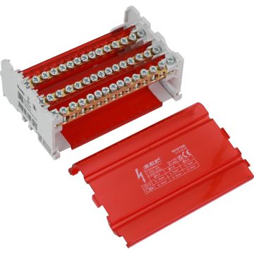 SEP R415/125E verdeelset 125A, 4p, 15x aansl, 500VAC/DC