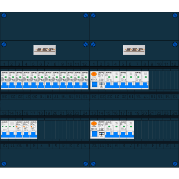 Schotman Elektro B.V. – SEP NOVA –3x ALS 2p, 2x ALS 4p, 12x INS, 5x INS 4p