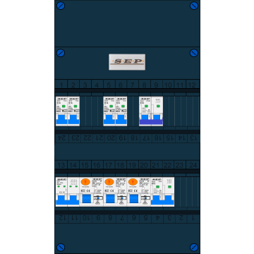 Schotman Elektro B.V. – SEP NOVA –3x ALS 4p, 4x INS, 1x INS 4p, kookgroep