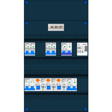 Schotman Elektro B.V. – SEP NOVA –3x ALS 4p, 4x INS, 1x INS 4p, kookgroep, beltrafo