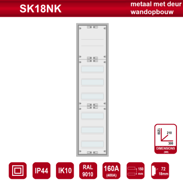 Schotman Elektro B.V. - SEP PRO SK18NK - 72 modulen met klemmenveld