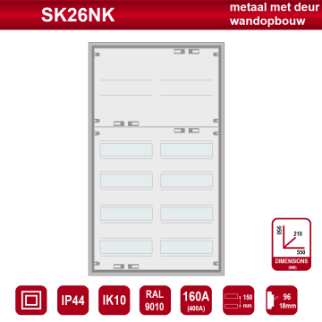 Schotman Elektro B.V. - SEP PRO SK26NK - 96 modulen met klemmenveld
