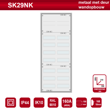 Schotman Elektro B.V. - SEP PRO SK29NK - 168 modulen met klemmenveld