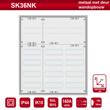 Schotman Elektro B.V. - SEP PRO SK36NK - 144 modulen met klemmenveld