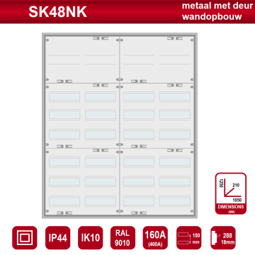 Schotman Elektro B.V. - SEP PRO SK48NK - 288 modulen met klemmenveld