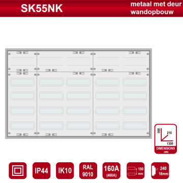 Schotman Elektro B.V. - SEP PRO SK55NK - 240 modulen met klemmenveld