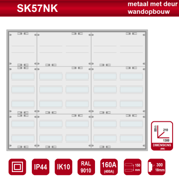 Schotman Elektro B.V. - SEP PRO SK57NK - 300 modulen met klemmenveld