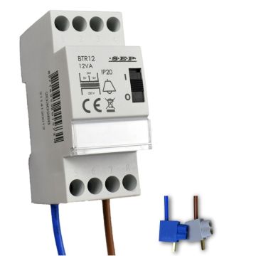 Schotman Elektro - SEP beltrafo uitbreidingset 12VA met schakelaar