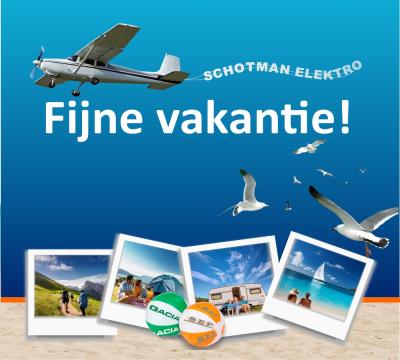 Nog even en de zomervakanties gaan van start!