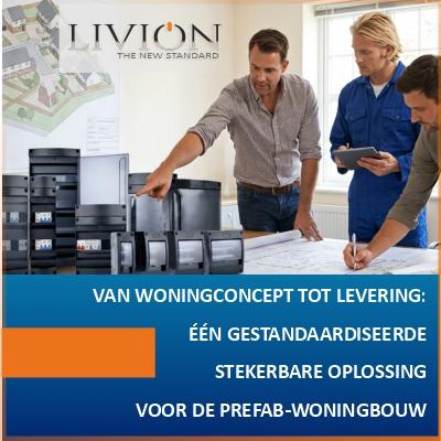 Stekerbare groepenkasten voor prefab woningbouw
